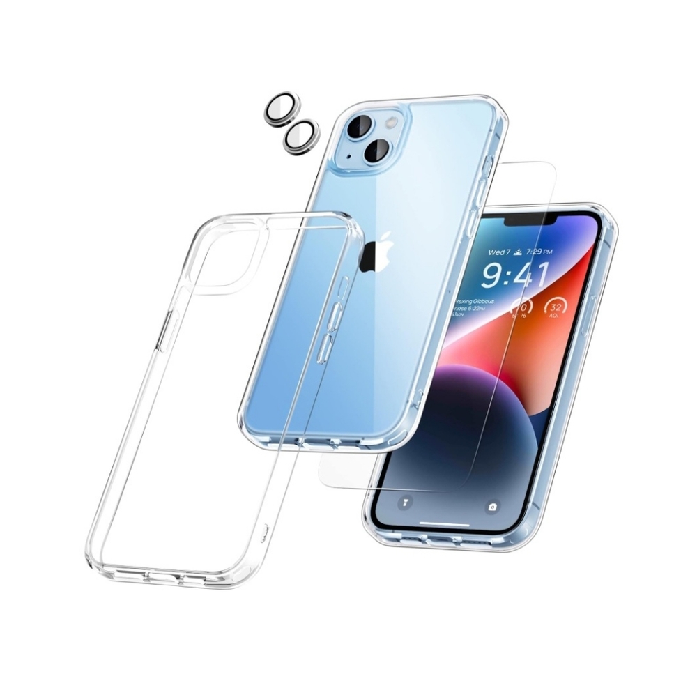 New iPhone 14 Plus Transparent Phone Case
